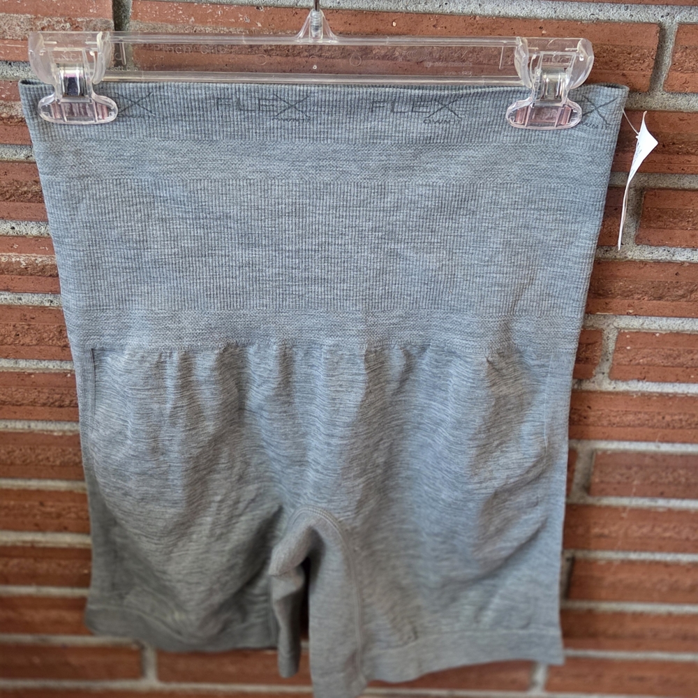 Flex 1X New With Tags Grey Shapewear Shorts